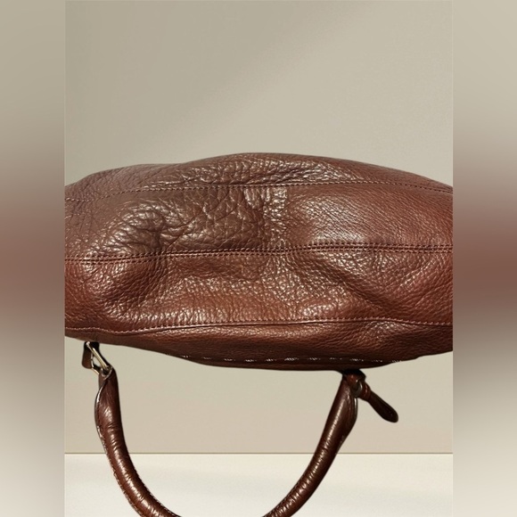 "Authentic B MAKOWSKY VACHETTA LISBON TAN HOBO/SHOULDER BAG STYLE #BM6210- - Picture 7 of 17